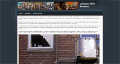 Desktop Screenshot of effinbrewery.co.uk
